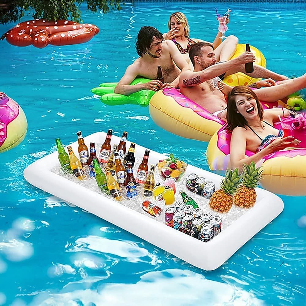 Inflatable Drinks Holder Floating Ice Bar Pool Party - V63-920941 V63 920941 201719 01