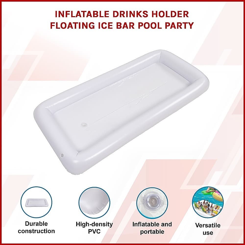 Inflatable Drinks Holder Floating Ice Bar Pool Party - V63-920941 V63 920941 201719 02