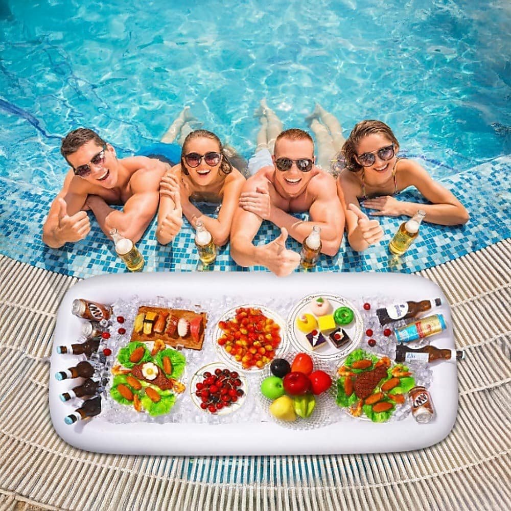 Inflatable Drinks Holder Floating Ice Bar Pool Party - V63-920941 V63 920941 201719 05