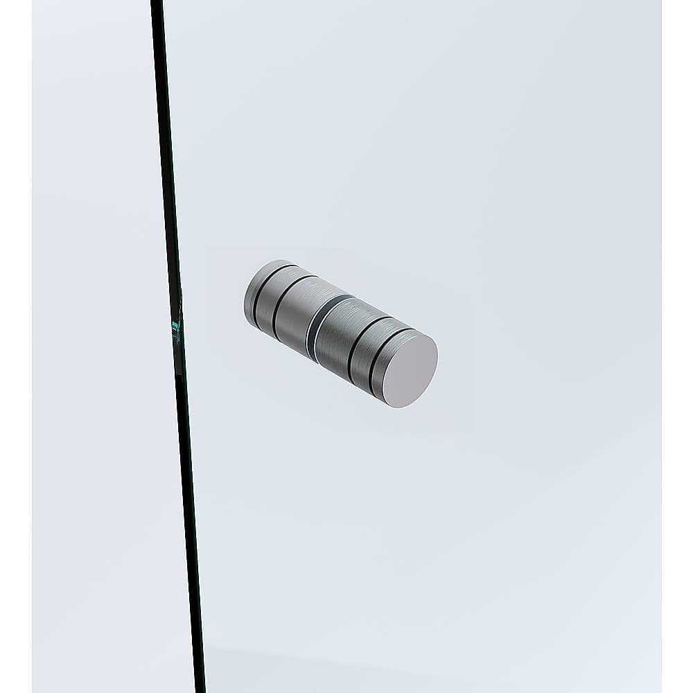 Brass Shower Door Round Knob Handle in Gunmetal - V63-930411 V63 930411 201171 03