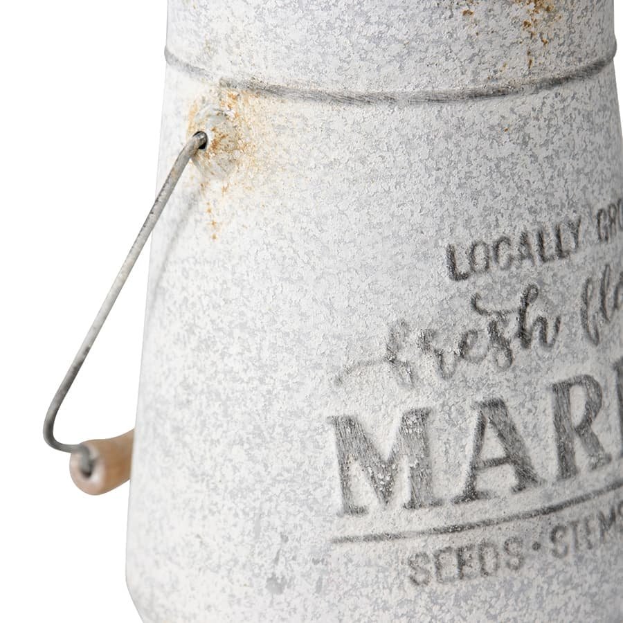 Distressed Flower Market Planter w Handle 26cm - V637-11041PLN V637 11041PLN 202508251445 01