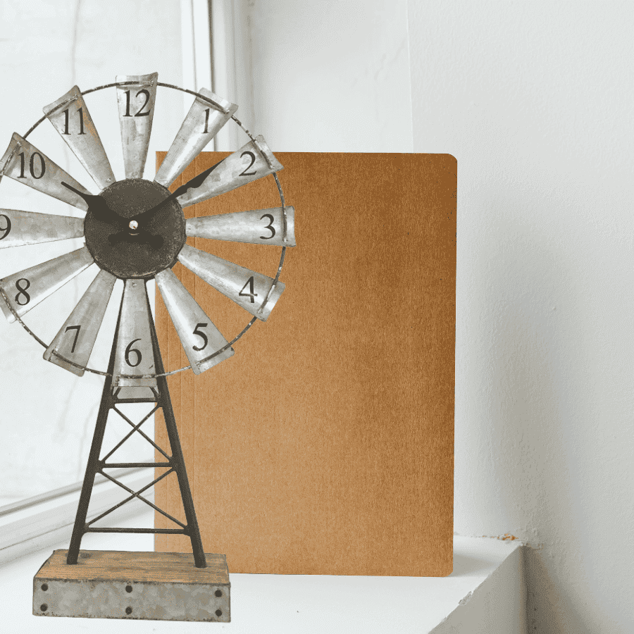 Windmill Table Clock 25x41cm - V637-11729CLK V637 11729CLK 202508251453 03