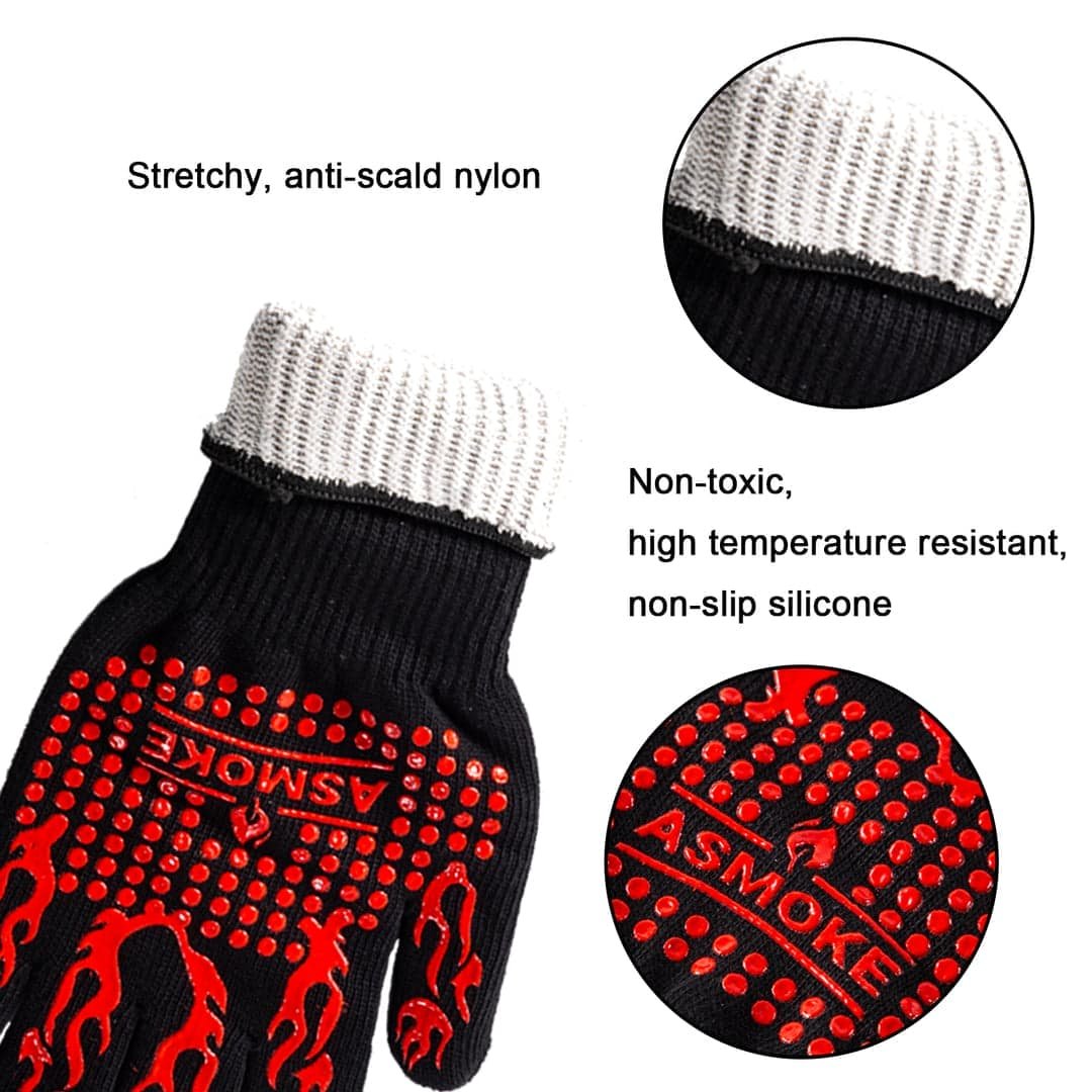 ASMOKE BBQ GLOVES - V642-ASMOKE-BBQ-GLOVES V642 ASMOKE BBQ GLOVES 167816 02