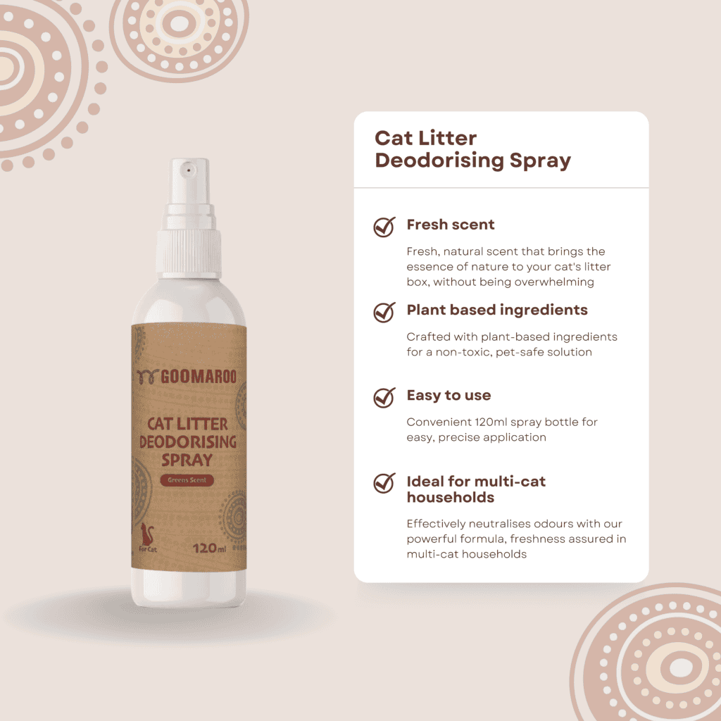 Goomaroo Cat Litter Deodorising Spray 120ml - V666-GMR0089 V666 GMR0089 185602 02