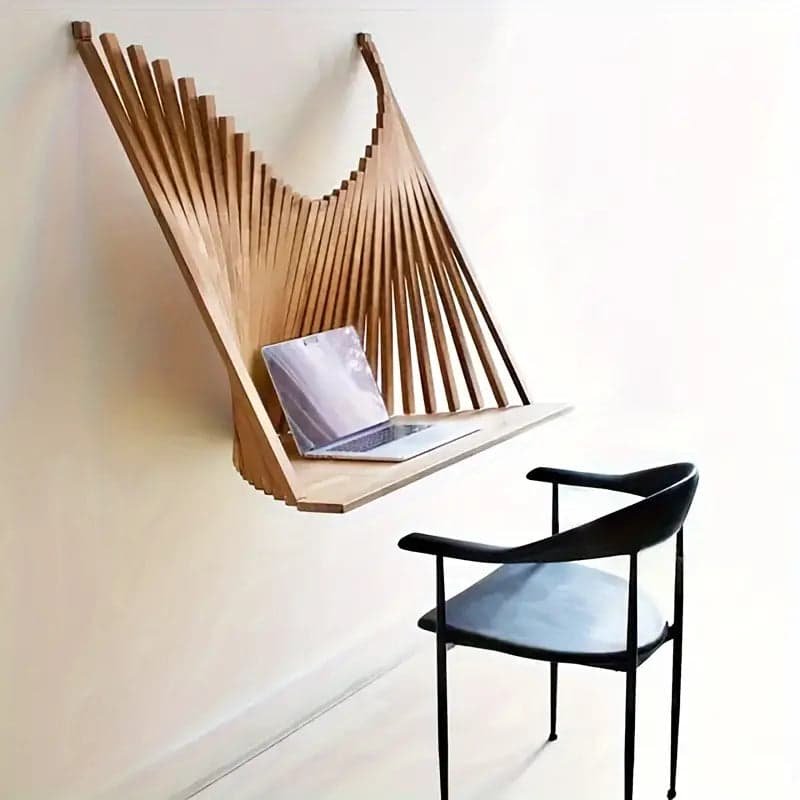 NNETM Wooden Folding Table with Creative Hanging Design - V728-EV99469 V728 EV99469 190422 06