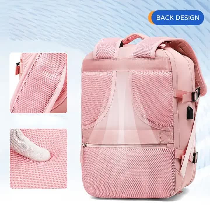 Multi-Compartment Travel Backpack with Shoe Storage and Wet-Dry Separation (Mint Green)31cm(L)*17cm(W)*42cm(H) - V888-Elosung10939 V888 ELOSUNG10939 205992 02