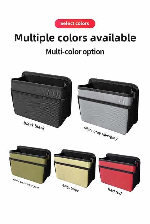 Black Upgraded Waterproof Car Storage Bag - Multi-Position Hanging Organizer - V888-Elosung12624 V888 ELOSUNG12624 212599 02