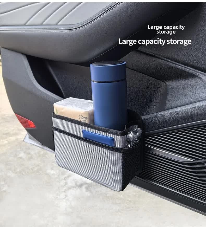 Black Upgraded Waterproof Car Storage Bag - Multi-Position Hanging Organizer - V888-Elosung12624 V888 ELOSUNG12624 212599 06