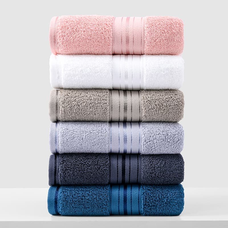 White Cotton Towel Set(Towel + Bath Towel) - Quick Dry, Extra Thick & Absorbent, Perfect for Bath & Beach - V888-Elosung17426 V888 ELOSUNG17426 215961 02