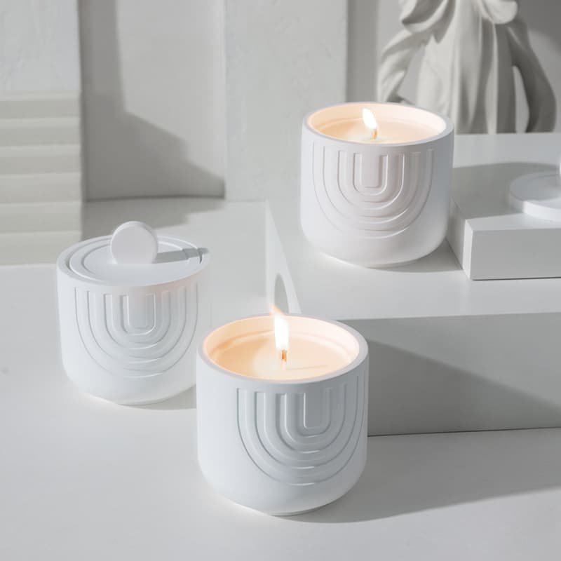 (Meditation Sandalwood)Scented Candle - Soy Wax Candle in Ceramic Pot - V888-ELOSUNG22078 V888 ELOSUNG22078 202503181007 03