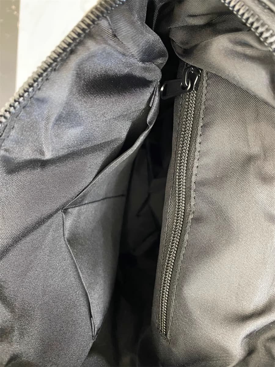 Size S Black Stylish Waterproof Nylon Backpack - Lightweight, Multi-Pocket for Travel, Commute & Daily Use - V888-Elosung27848 V888 ELOSUNG27848 202505231321 03