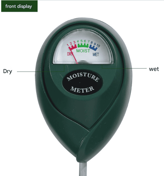 2 Pcs White Soil Moisture Meter - Accurate Plant Water Monitor for Garden & Potted Plants, No Batteries Needed - V888-Elosung27871 V888 ELOSUNG27871 202505231205 05