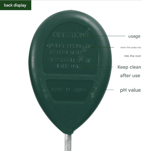 2 Pcs White Soil Moisture Meter - Accurate Plant Water Monitor for Garden & Potted Plants, No Batteries Needed - V888-Elosung27871 V888 ELOSUNG27871 202505231205 06