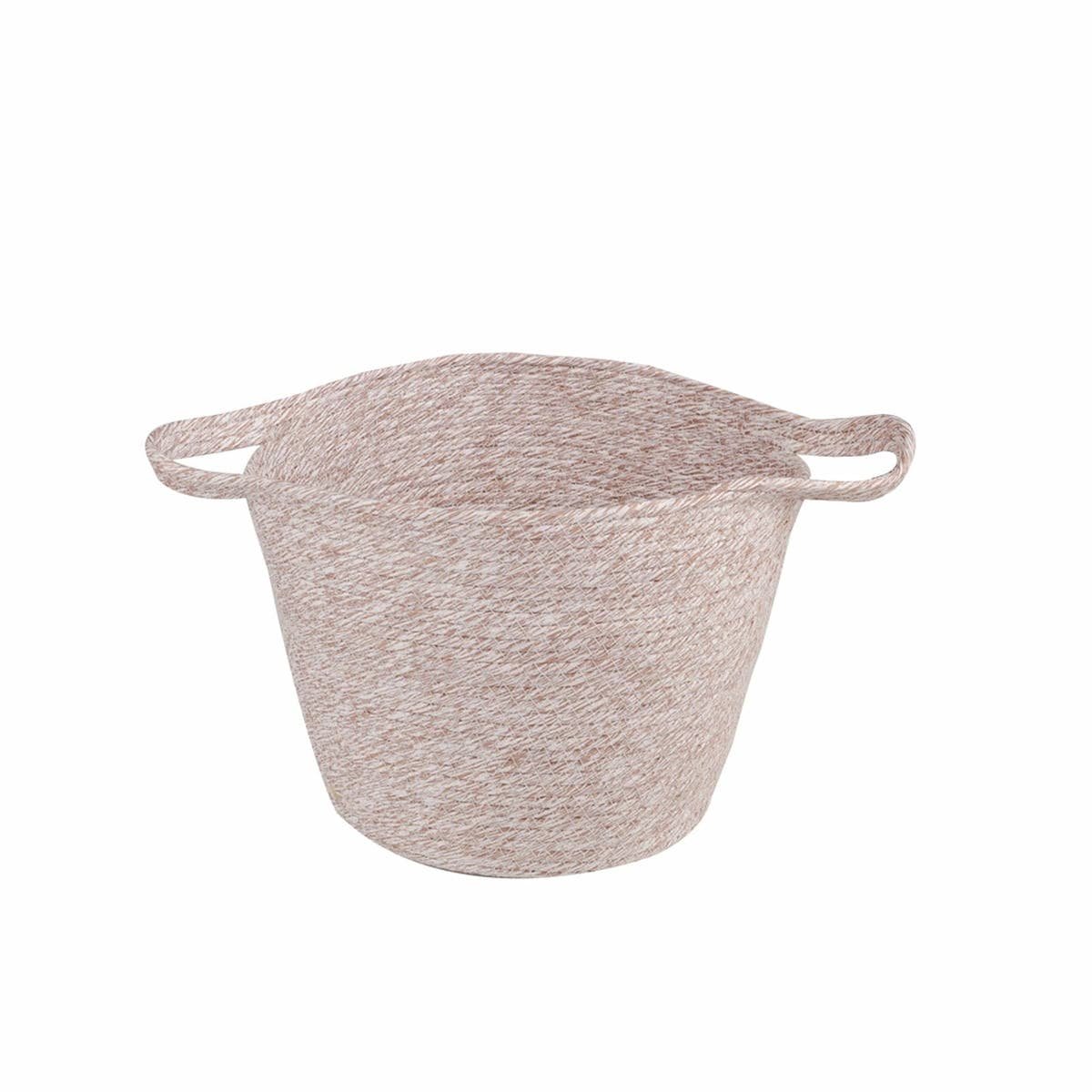 2 Piece Cotton Rope String Carry Handles Storage Baskets Set - V915-MB0051 V915 MB0051 204067 04