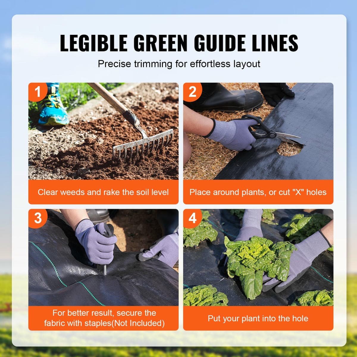 3FTx250FT Premium Heavy Duty Weed Barrier Landscape Fabric, 5OZ Woven Geotextile Fabric Under Gravel, High Permeability for Weed Blocker Weed Mat, Driveway Fabric, Weed Control Garden Cloth - V952-JBXBZ3250FT5I3FMVV0 V952 JBXBZ3250FT5I3FMVV0 202508011615 04