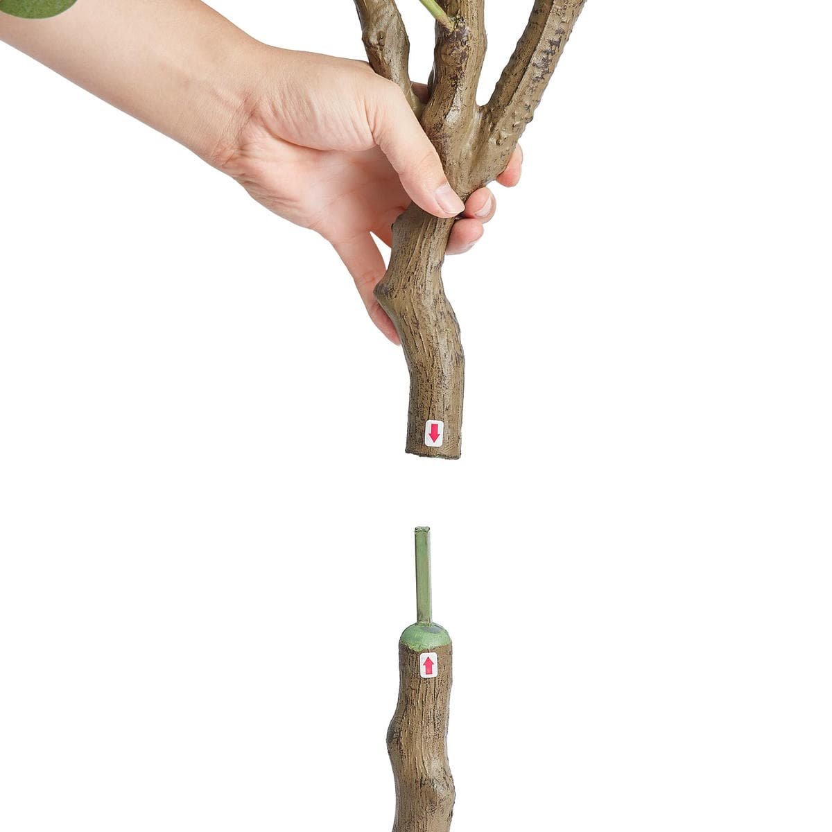Artificial Eucalyptus Tree, 15.2cm Tall Faux Plant, Secure PE Material & Anti-Tip Tilt Protection Low-Maintenance Plant, Lifelike Green Fake Potted Tree for Home Office Decor Indoor Outdoor - V952-RZS6FTAS00006C43AV0 V952 RZS6FTAS00006C43AV0 202507141447 10