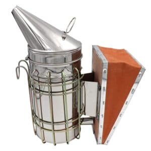 Beekeeping Smoker Stainless Steel Manual Bee Smoke Transmitter Apiculture Equipments Large