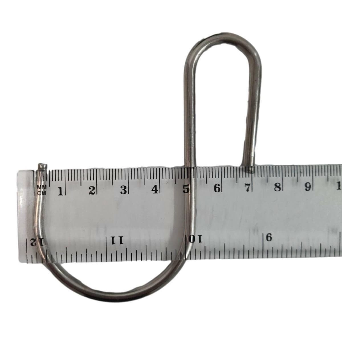 Stainless Steel Hanging Hooks 9cm x 7cm 10 Pieces - V77-1175943-10 Stainless Steel Hanging Hooks 9cm x 7cm 10 Pieces - Image 3