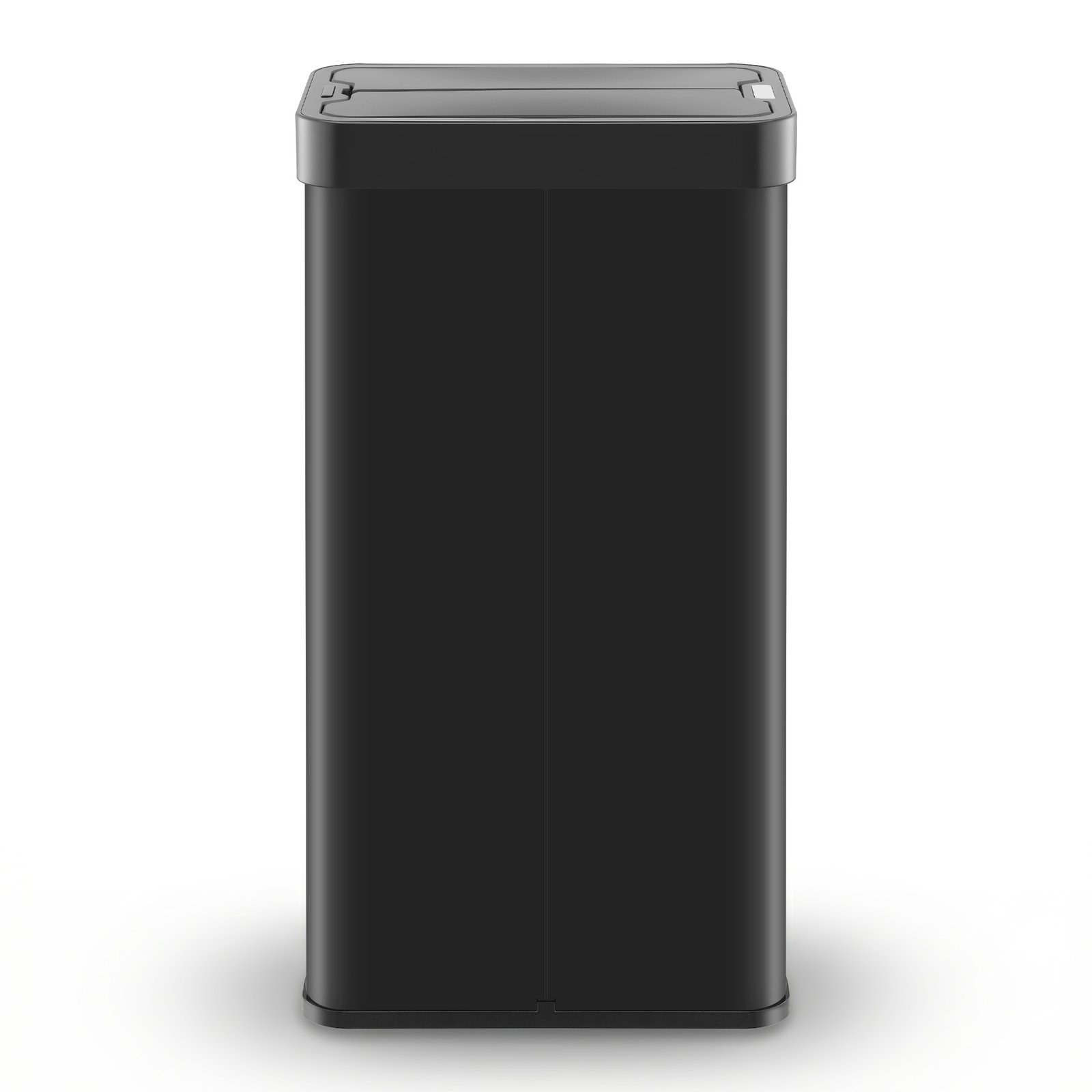 Devanti Rubbish Bin 70L Automatic Sensor Kitchen Bin, Slim Smart Garbage Can Touchless Rectangular with Liner Holder, Fully Closed Lid for Bedroom, Bathroom, Living Room, Black - SB-E-70L-BK Devanti Rubbish Bin 70L Automatic Sensor Kitchen Bin, Slim Smart Garbage Can Touchless Rectangular with Liner Holder, Fully Closed Lid for Bedroom, Bathroom, Living Room, Black - Image 3