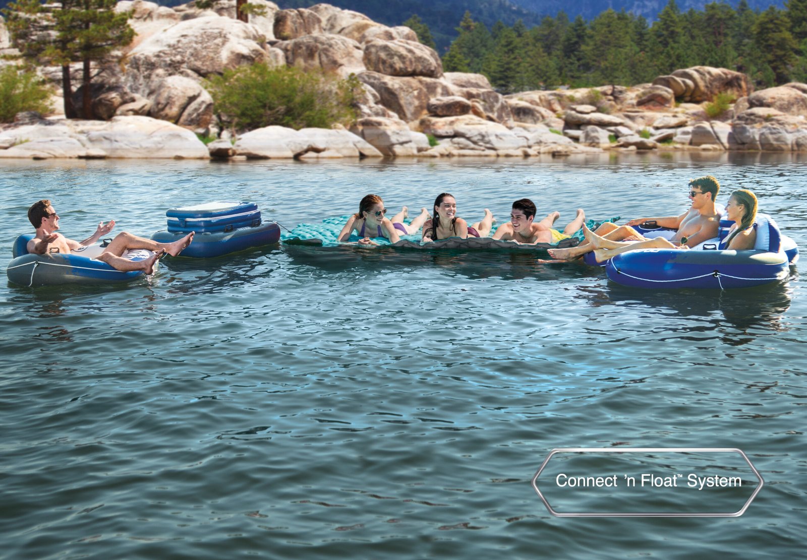 Intex Giant Floating Inflatable Mat 56841 - V1032-IXFLOATINGMAT-56841 Intex Giant Floating Inflatable Mat 56841 - Image 4