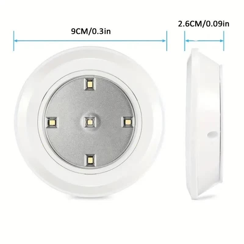 3 LED Light Set with Remote - Warm White for Cabinets & Displays - V1171-CC-TRAN-SMDWW1-3 3 LED Light Set with Remote - Warm White for Cabinets & Displays - Image 8