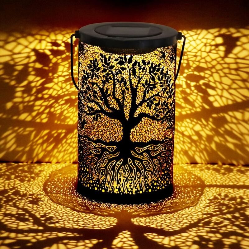 Outdoor Solar Lantern Garden, Decorative Outdoor Solar Lamp, Hanging/Standing, Waterproof Ip44, For Balcony, Garden - V1188-MS-227-1185 Outdoor Solar Lantern Garden, Decorative Outdoor Solar Lamp, Hanging/Standing, Waterproof Ip44, For Balcony, Garden - Image 3