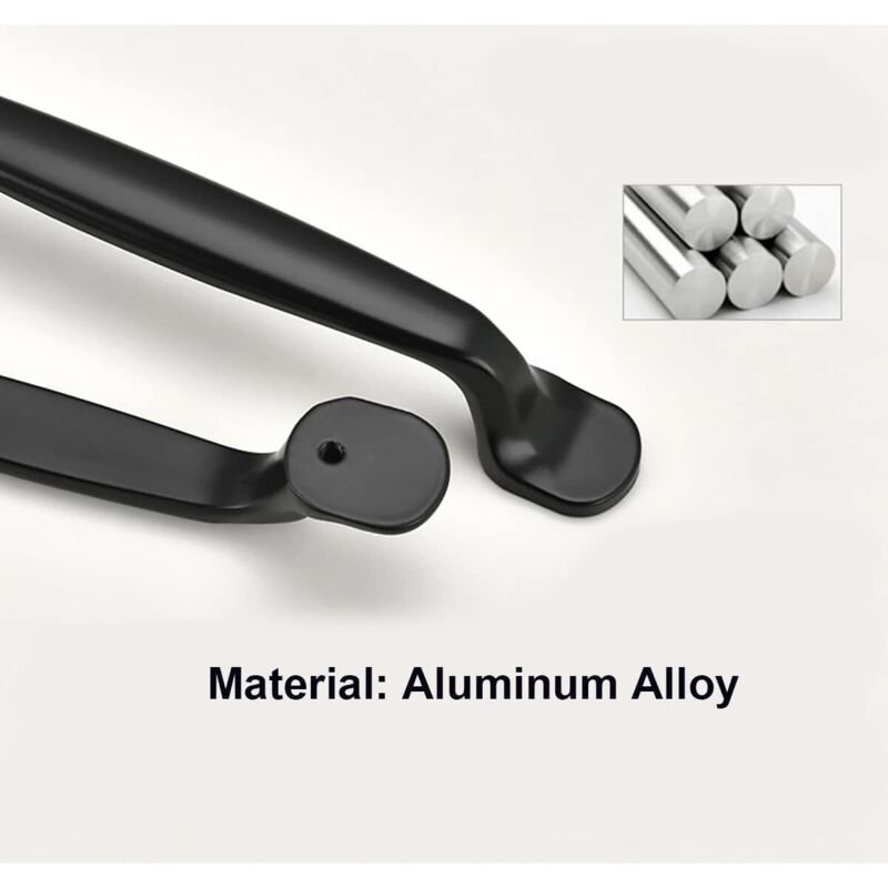 10X 96Mm Black Kitchen Cabinet Door Pulls Cupboard Drawer Bedroom Furniture Pull Handle - V1188-MS-227-1626 10X 96Mm Black Kitchen Cabinet Door Pulls Cupboard Drawer Bedroom Furniture Pull Handle - Image 4