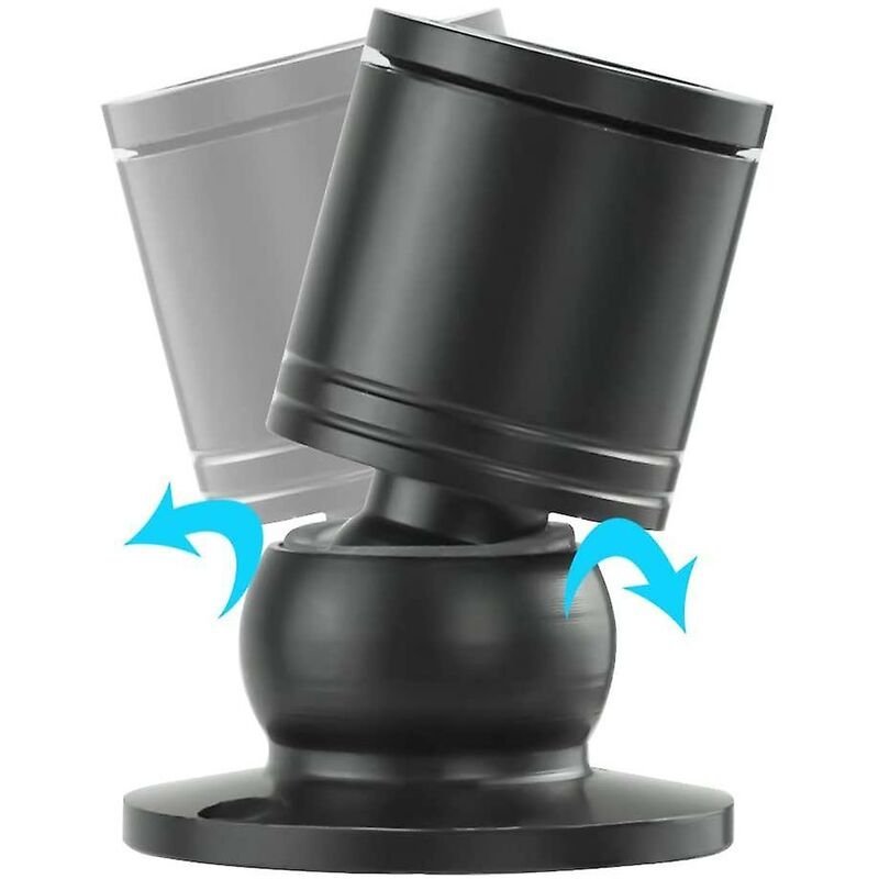 10 X LED Mini Recessed Spotlights, 1Wled Mini Spotlight, With Driver, 100-265V [Energy Class A+] (Black, Cool Light)