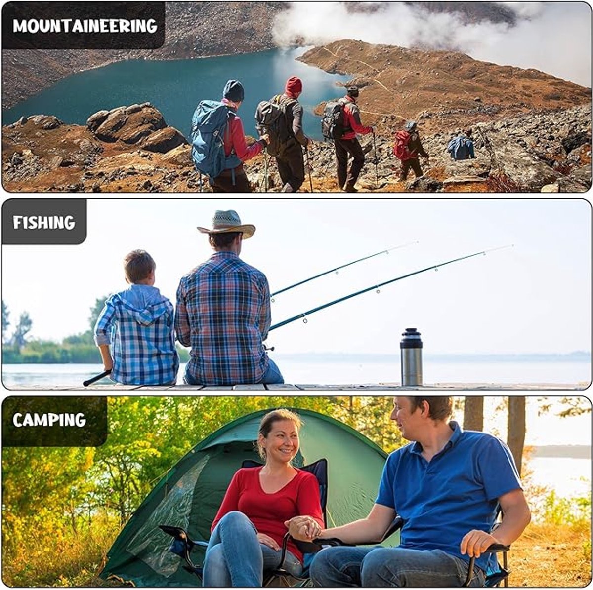 Backpack - Set of 2 Ultralight Foldable Backpacks - Waterproof Hiking Backpack - Ultralight Outdoor Backpack - Foldable Backpack - Ideal for Camping, Hiking, Travel and Sports - Black and Blue - V1188-MS-313-0494 Backpack - Set of 2 Ultralight Foldable Backpacks - Waterproof Hiking Backpack - Ultralight Outdoor Backpack - Foldable Backpack - Ideal for Camping, Hiking, Travel and Sports - Black and Blue - Image 4