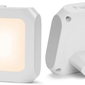 Night light - Night light plug - Adult night light - LED night light - With sliding dimming position - Suitable for bedrooms and staircases - For babies, adults, and children (pack of 2)