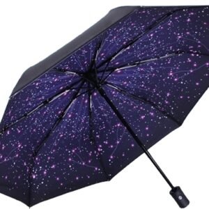 8-rib windproof travel umbrella, automatic folding travel umbrella, windproof umbrella with automatic opening and closing, portable umbrella for men and women