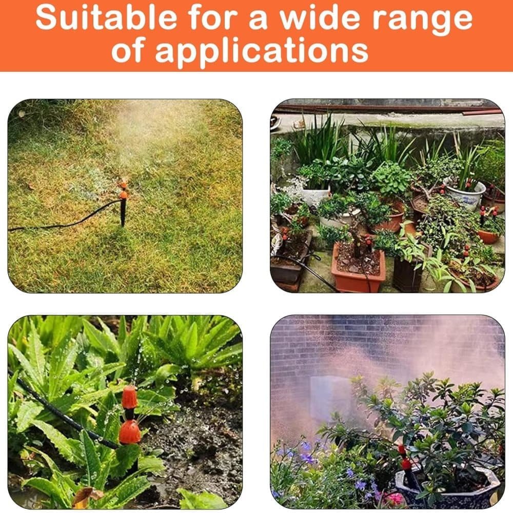 50m Automatic Drip Irrigation System for Garden Greenhouse, Lawn, Terrace, Compatible with Most Brands - V1188-MS-325-1268 50m Automatic Drip Irrigation System for Garden Greenhouse, Lawn, Terrace, Compatible with Most Brands - Image 5