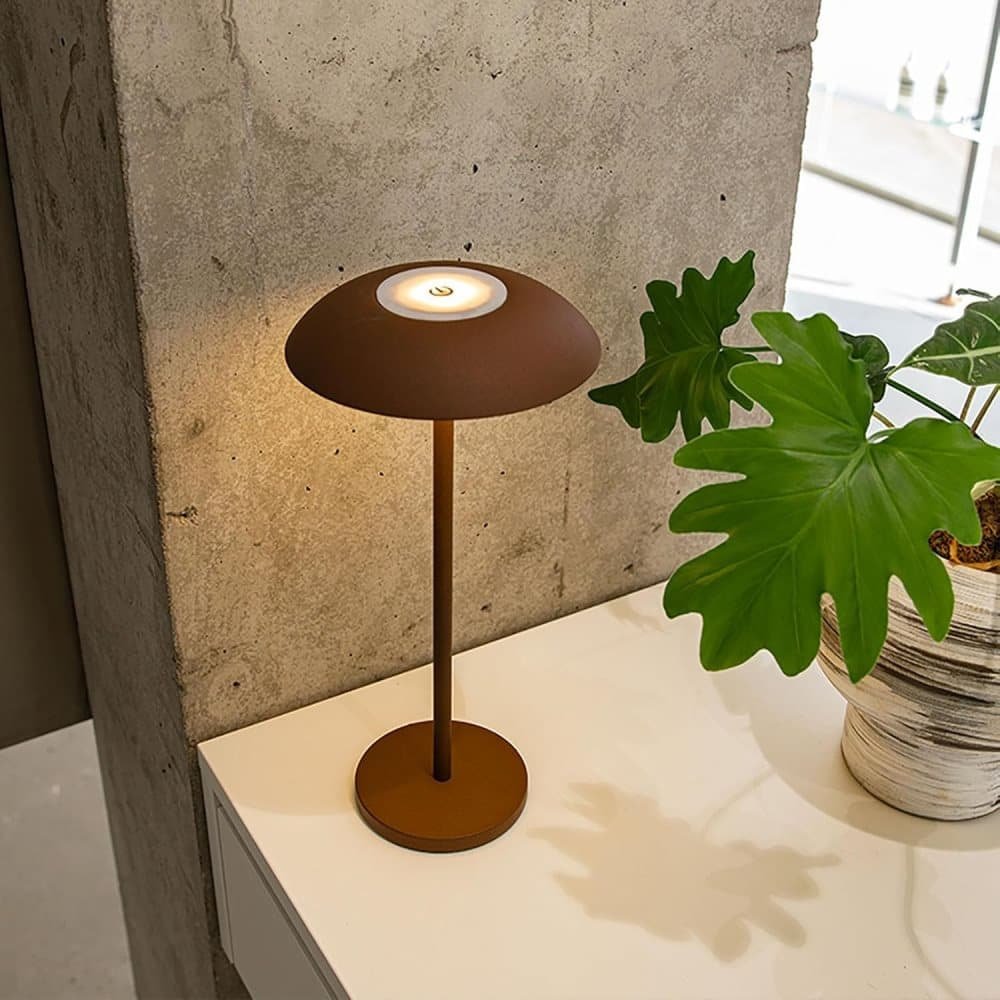 Rechargeable Wireless LED Table Lamp with Adjustable Brightness, 2600mAh Battery, Portable Bedside Lamp, White - V1188-MS-325-1336 Rechargeable Wireless LED Table Lamp with Adjustable Brightness, 2600mAh Battery, Portable Bedside Lamp, White - Image 4