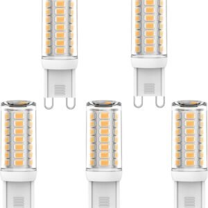 5pcs G9 LED Bulbs 3W White Light