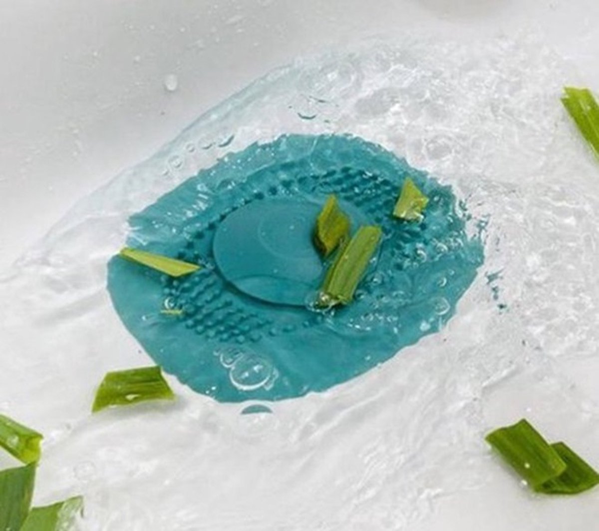 2x Luxury Shower Drain | Drain Plug | Drain | Shower Tray | Hair Stopper | Silicone | Blue - V1188-MS101-00590-1 2x Luxury Shower Drain | Drain Plug | Drain | Shower Tray | Hair Stopper | Silicone | Blue - Image 4