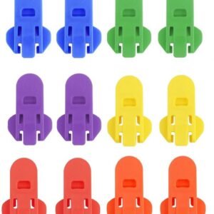 Can Opener - 12 Pieces - Can Opener - Can Opener - Can Opener For Cans - Can Sealer - Drink Can Opener - Can Lock - Aid For Rheumatism - Soft Drink Can Opener - Small Can Sealer - Against Insects And Leaks - 6 Colors