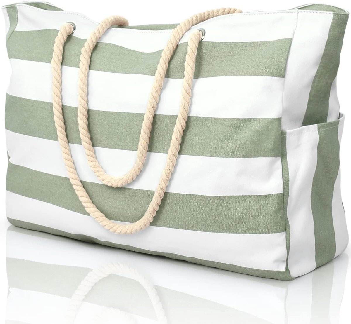 Beach bag - large beach bags for women - waterproof beach bags with zipper and rope handle, travel bags Shopping essentials Pool Gym - Vegetables - V1188-MS101-02952-1 Beach bag - large beach bags for women - waterproof beach bags with zipper and rope handle, travel bags Shopping essentials Pool Gym - Vegetables
