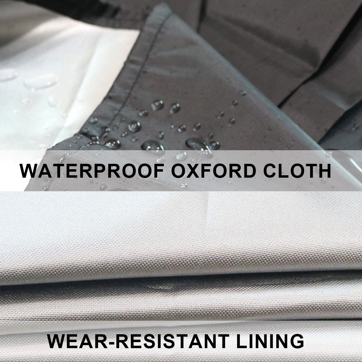 Waterproof Washer Dryer Cover Compatible with Most Washing Machines - V1188-TAL-01826 Waterproof Washer Dryer Cover Compatible with Most Washing Machines - Image 3