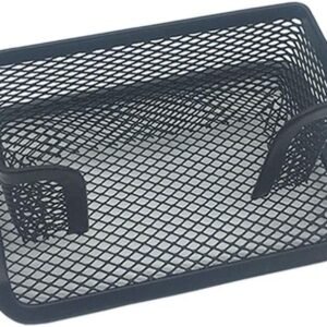 4 Pcs Desktop Mesh Business Card Holder Memo Holder for School Office Desk