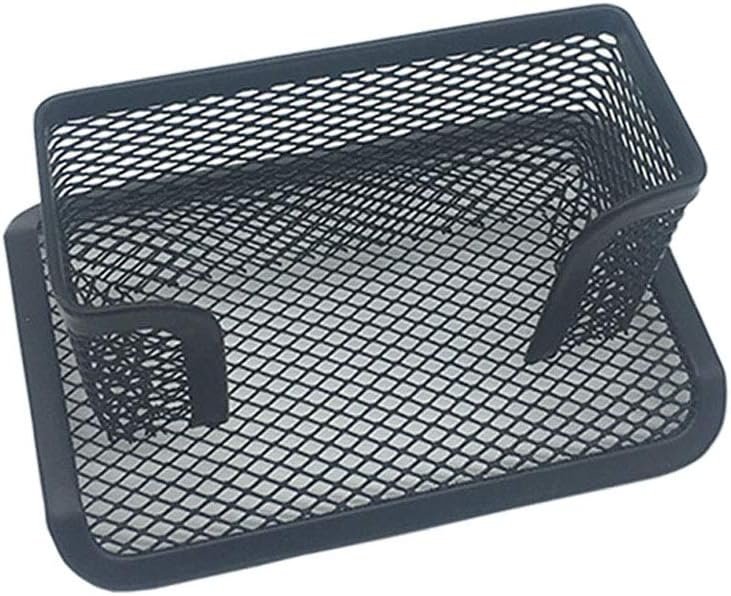 4 Pcs Desktop Mesh Business Card Holder Memo Holder for School Office Desk - V1188-WSZ-A-458 4 Pcs Desktop Mesh Business Card Holder Memo Holder for School Office Desk