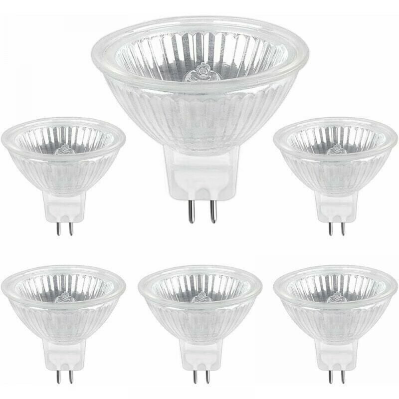 MR16 Halogen Spot Lamp 35W 12V GU5.3 Bulbs 6-Pack