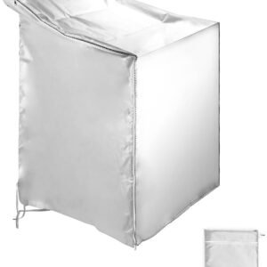 Washer and Dryer Covers, Heavy Duty Waterproof Washing Machine Cover for Most Top Load or Front Load Machine, Dustproof, All Weather Protection, 29" W x 28" D x 43" H