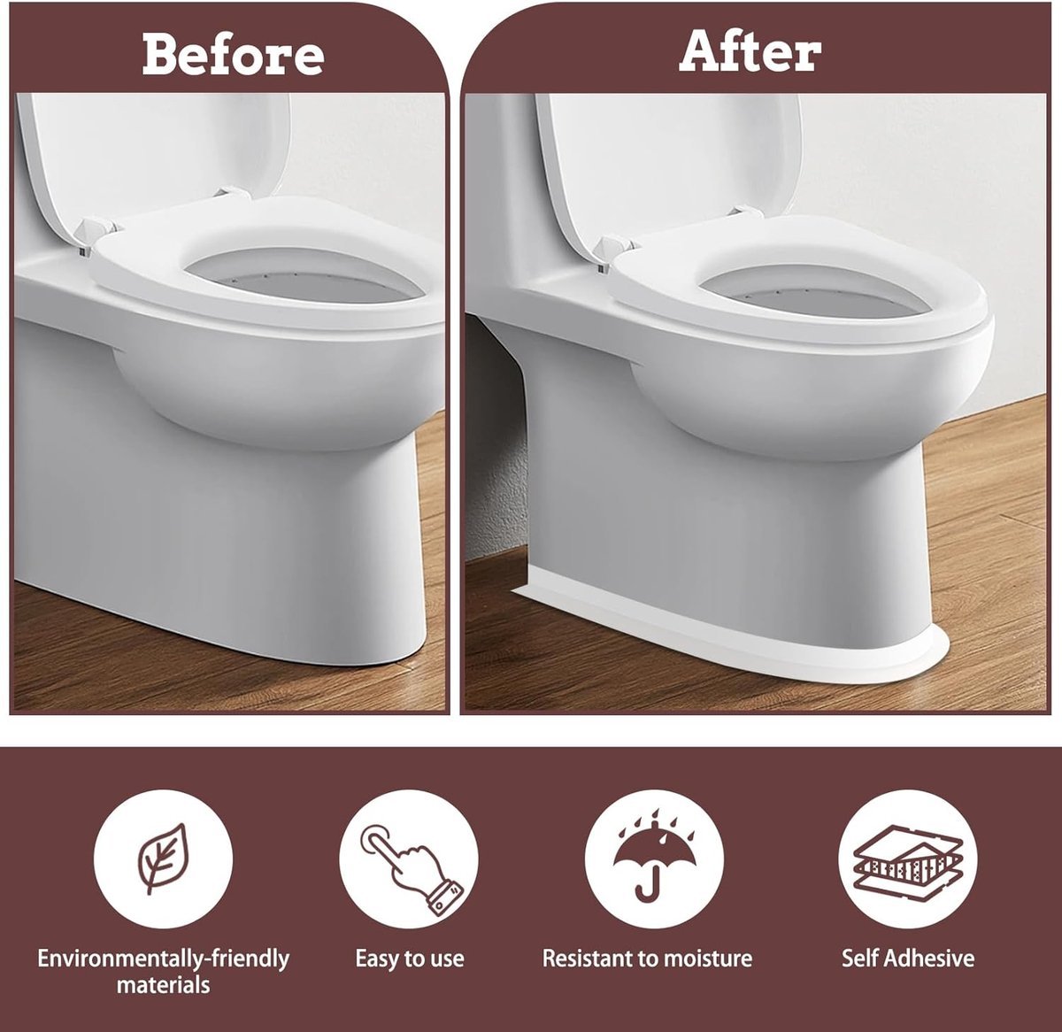 Sealing Strip - 3 Rolls - Bathtub Sealing Strip - Bathroom Sealing Tape - Waterproof Sealing Tape - Suitable for Kitchens, Washbasins, Bathtubs, Toilets and Shower Rooms - Sealing Tools Required - White - V1188-ZXY-10873 Sealing Strip - 3 Rolls - Bathtub Sealing Strip - Bathroom Sealing Tape - Waterproof Sealing Tape - Suitable for Kitchens, Washbasins, Bathtubs, Toilets and Shower Rooms - Sealing Tools Required - White - Image 4