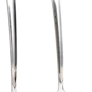 Soup Spoon Set - 2-Piece - Stainless Steel Soup Spoon - Strainer - Hanging Spoon - For Serving Soup - For Serving Porridge - Heat Resistant - Non-Slip - High Temperature Resistant