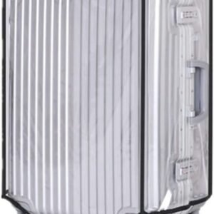 Luggage Cover - Transparent PVC Material - Waterproof and Scratch Resistant - Semi-transparent Luggage Cover - Suitable for Business Travel and Daily Use - 24