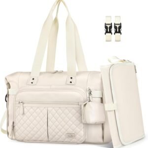 Baby Storage Bag - With Changing Mat - Multiple Storage Compartments - Suitable for Daily Use