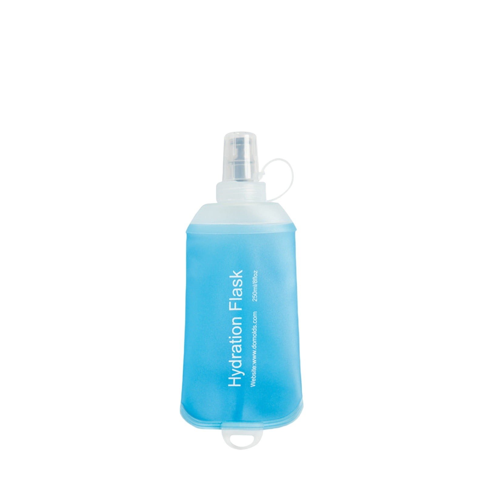 150ml Soft Flask,Light Tpu Foldable Soft Water Bottle Leak Proof Hydration Flask,Soft Water Bottle Running for Running Hiking Cycling Camping Portable Travel Sports Water Bag Easy to Carry S(150ml) Black