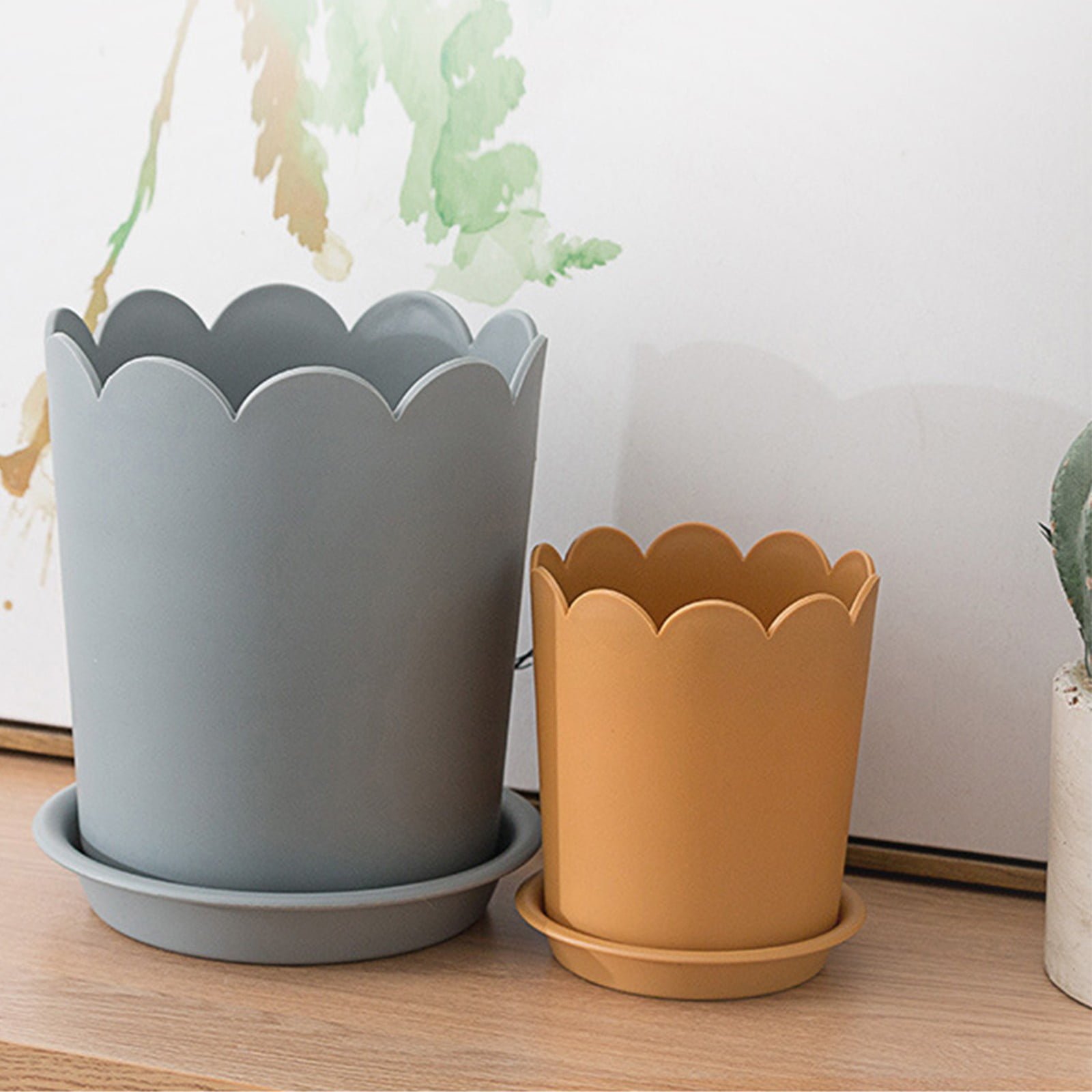 Jwdx Flower Pots Clearance, Garden Supplies Promotion! Plastic Plant Pots for Plants With Saucers Indoor Set of 1 Plastic Planters Modern Flower Pot With Hole for All House Plants Herbs Flowers Or4 Z5-OR1 - V1189-LWWAL-20260325-02910 Jwdx Flower Pots Clearance, Garden Supplies Promotion! Plastic Plant Pots for Plants With Saucers Indoor Set of 1 Plastic Planters Modern Flower Pot With Hole for All House Plants Herbs Flowers Or4 Z5-OR1 - Image 8