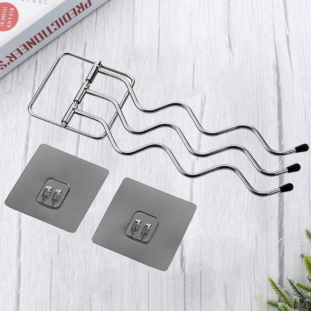 SWETRACE Small Towel Holder Iron Towel Rack Silver 1Pack Bathroom Accessories - V1189-LWWAL-20260327-03561 SWETRACE Small Towel Holder Iron Towel Rack Silver 1Pack Bathroom Accessories - Image 8