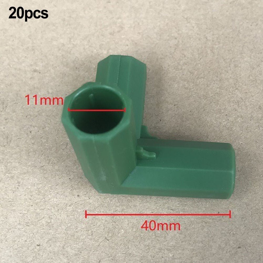 11mm Gardening Frame Connectors - Heavy Duty Greenhouse Support & Frame! Mix Smile Home A - V1189-LWWAL-20260327-04445 11mm Gardening Frame Connectors - Heavy Duty Greenhouse Support & Frame! Mix Smile Home A - Image 2